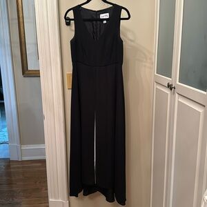 Joseph Ribkoff Jumpsuit with Sheer Overlay